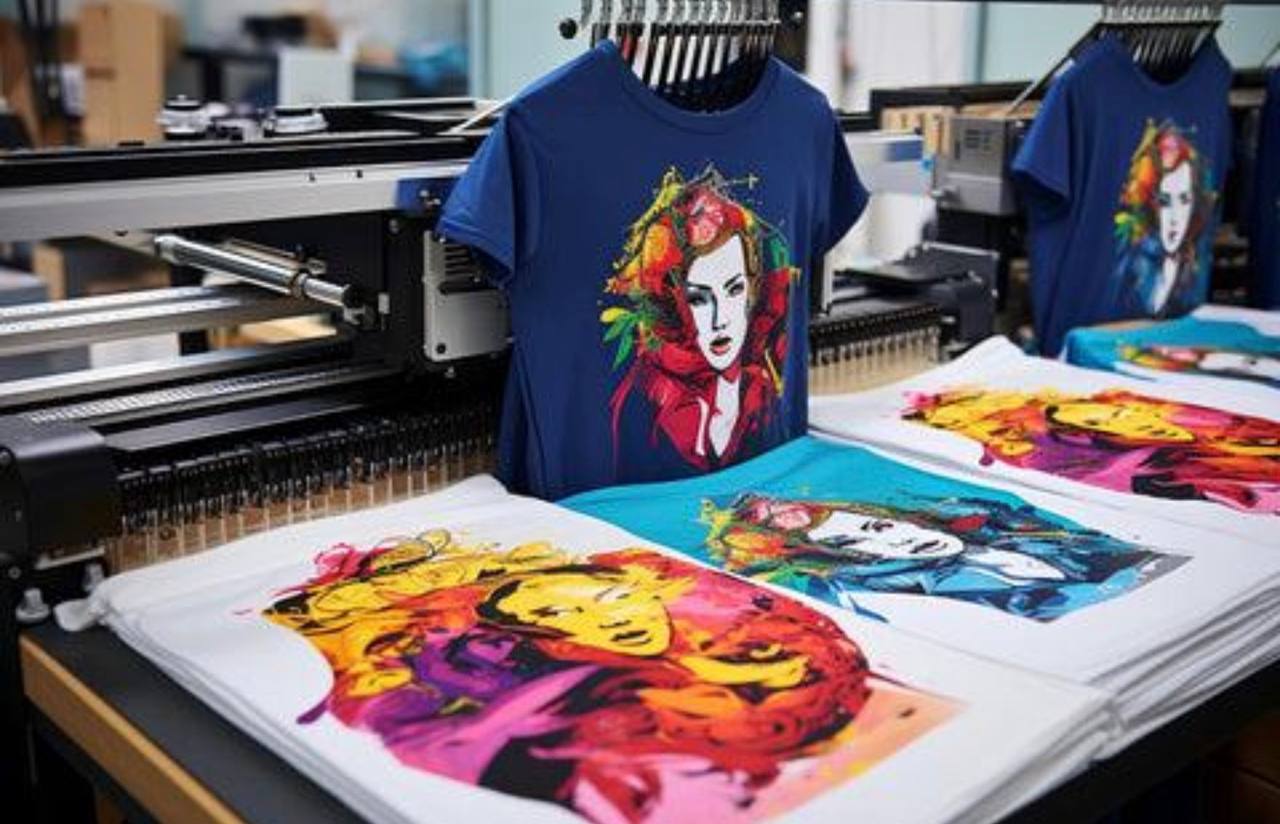 Vibrant full-color DTF printed t-shirts — K Creating Crafts