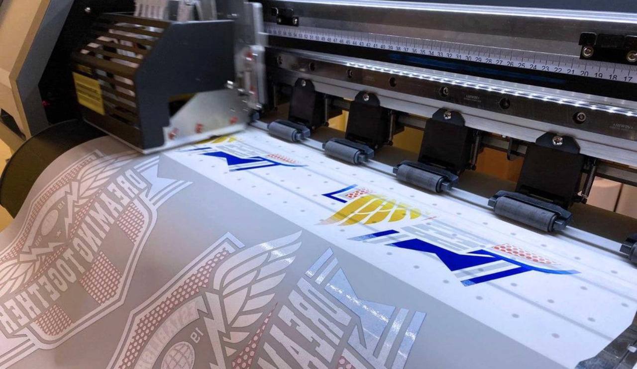 DTF printing machine in action — K Creating Crafts
